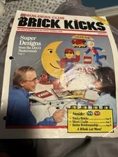 ⭐Lego Brick Kicks 1987 Issue#1 Magazine Catalog⭐