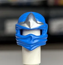 NEW Lego Ninjago Ninja BLUE HEAD WRAP - ZX Jay Minifig Headwrap Hood Hat Gear