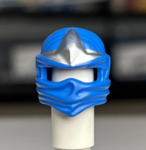 NEW Lego Ninjago Ninja BLUE HEAD WRAP - ZX Jay Minifig Headwrap Hood Hat Gear