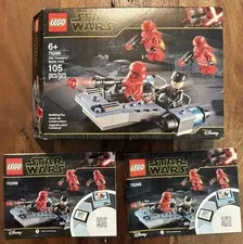 *EMPTY BOX AND INSTRUCTIONS ONLY* LEGO Star Wars 75266 Sith Troopers Box 