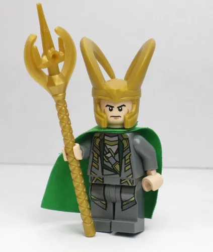 Loki Avengers 6868 6867 6869 Marvel Comics Super Hero LEGO® Minifigure Figure