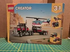 LEGO CREATOR: Flatbed Truck with Helicopter (31146)