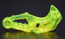 LEGO Trans Neon Green Bionicle Head Connector Block Eye Brain Stalk Toa 6102639