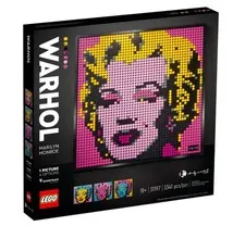 LEGO Art 31197 Andy Warhol Marilyn Monroe Pop Art Wall Decor Set