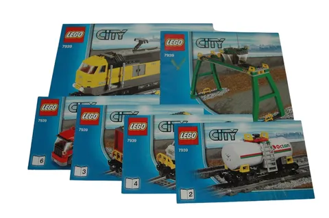 Lego® TRAIN Railway 7939 Instructions RC Cargo Train Set