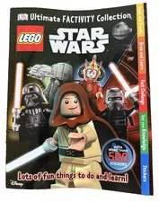 Lego Star Wars Ultimate Factivity Collection DK Book 500 stickers Disney 2016