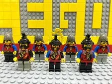 LEGO Castle Mini Figures Dragon Knight Soldier Knight King with Armor Set