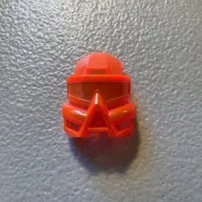 LEGO Bionicle Kaukau Kanohi Mask - Trans Neon Orange 32571