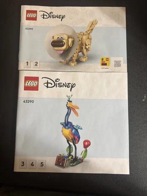 LEGO Disney Pixar Kevin & Dug 43290 Manual Only