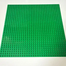LEGO Green Baseplate Studded Building Plate Stackable, 1 Piece