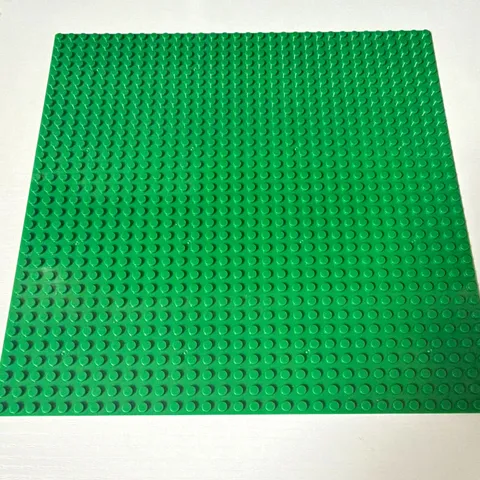 LEGO Green Baseplate Studded Building Plate Stackable, 1 Piece