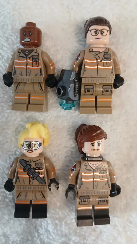 Lot Of 4 Lego Minifigures  Ghostbusters  Mix Series LOOK!!