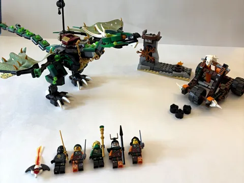 LEGO NINJAGO 70593 The Green NRG Dragon 99.999%complete see description