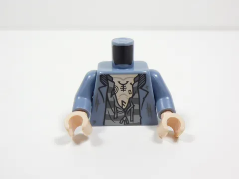 LEGO Harry Potter Sand Blue Printed Torso Chest Showing Minifig S4