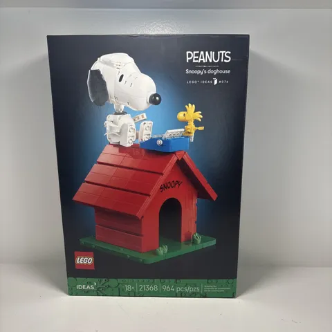 Lego 21368 IDEAS Peanuts: Snoopy's Doghouse 964 pcs New In Box! Just Released !