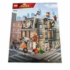 LEGO MARVEL SUPER HEROES 76108 - Avengers Infinity War Sanctum Instructions Only