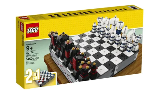 LEGO 40174 Iconic 2 in 1 Chess & Checkers Set - Brand New In Box - Retired Set