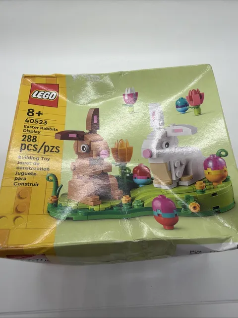 LEGO Seasonal Easter Rabbits Display 40523 New box damaged 