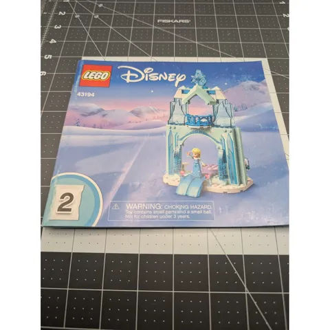 LEGO Disney Frozen Anna Elsa's Winter Wonderland 43194 Instructions Booklet 2