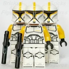 LEGO Star Wars Clone Trooper Commander Minifigure Phase 1 75309 40558 sw1146 x 3