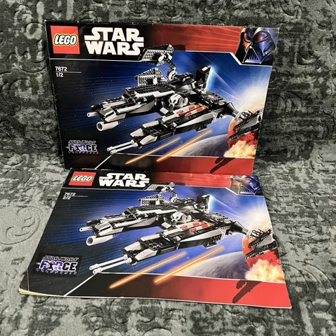 LEGO Star Wars: Rogue Shadow #7672 Instructions Only - Free Shipping!