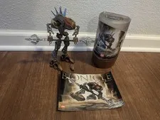 LEGO BIONICLE: Rahkshi Panrahk (8587). Complete, w/ Instructions & Canister