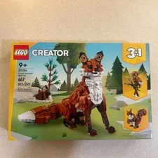 LEGO Creator 3 in 1 Forest Animals: Red Fox 31154 667pcs Ages 9+ Set