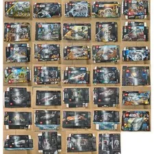 Huge Lot of LEGO Star Wars EMPTY BOX with manuals, 75372, 75373, 75374, 75376