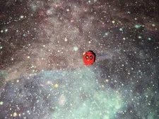 LEGO Red Minifigure Deadpool Head Piece