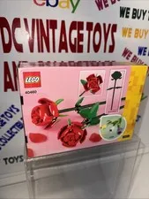 LEGO Roses Building Kit Unique Gift for Valentine's Day Botanical Collection 🌹