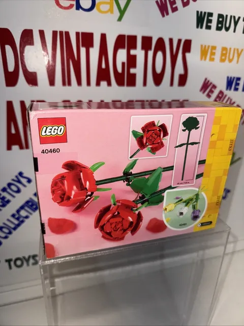 LEGO Roses Building Kit Unique Gift for Valentine's Day Botanical Collection 🌹