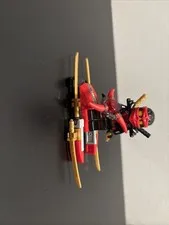 LEGO Ninjago Deepstone Kai With Aero blade And Bike