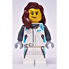 LEGO Speed Champions Jaguar I-PACE eTROPHY Driver Minifigure sc080 New