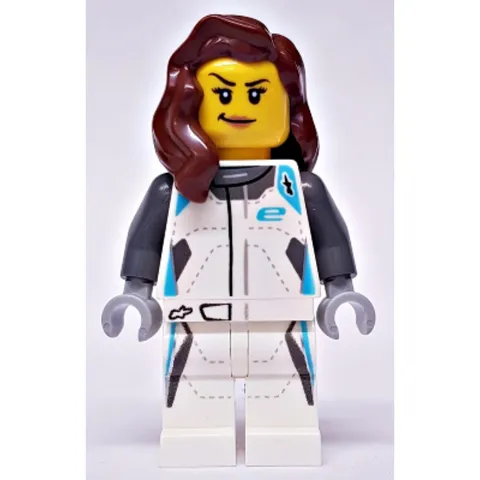 LEGO Speed Champions Jaguar I-PACE eTROPHY Driver Minifigure sc080 New