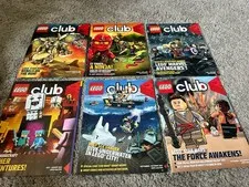 Lego Club Magazine - Entire 2015 Magazine Collection - Lot of 6