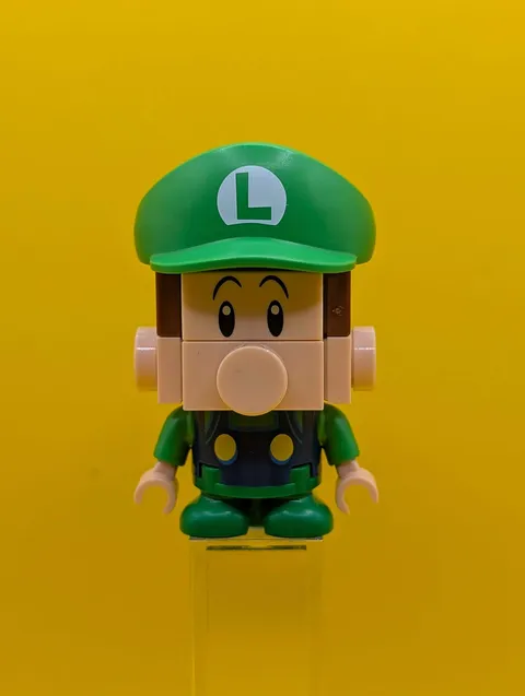 Baby Luigi mar0212 Super Mario Lego Minifigure