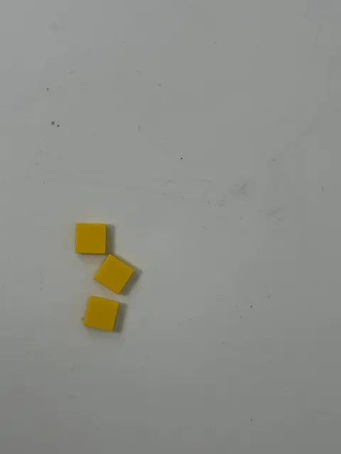 LEGO Yellow Tile 2 x 2 qty-3