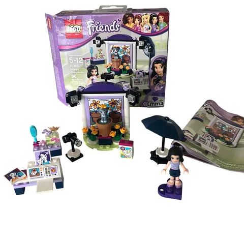 LEGO Friends Emma's Photo Studio 41305 - 100% Complete with Box & Instructions