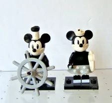 Lego Minifigures 71024 Lego Disney -Steamboat Willie Mickey & Minnie Mouse- 2019