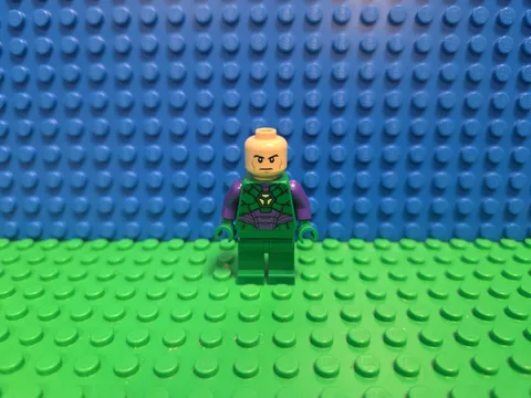 LEGO Lex Luthor Minifigure DC Super Heroes sh0459 76097 CMF Lot Rare Retired HTF