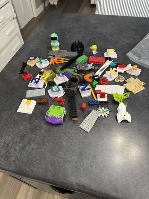 Lot Of Legos And Other Vintage Toys