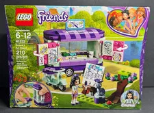NEW SEALED 2018 LEGO Friends #41332 Emma's Art Stand 210pcs