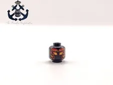 LEGO Lord of the Rings Sauron Head Flames Black From Barad-dûr 10333 3626pb3606