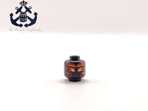 LEGO Lord of the Rings Sauron Head Flames Black From Barad-dûr 10333 3626pb3606