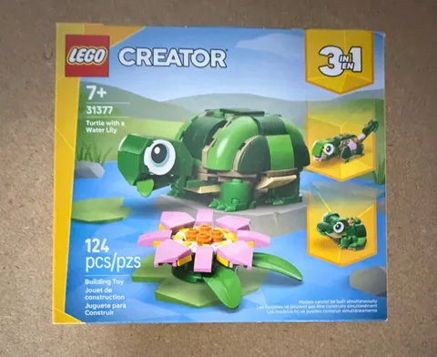 LEGO Creator 3 in 1 set 31377 NIBS - Turtle With a Water Lily