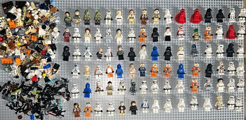 LEGO Star Wars Minifigure Lot - 90+ Minifigs and Extra Parts/Accessories