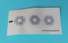 Lego sticker sheet Star Wars Imperial Dropship 7667 insignia 2008 troop Empire