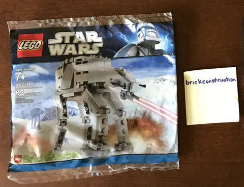 LEGO STARWARS 20018 Brickmaster AT-AT Walker Polybag Set - New and Sealed!