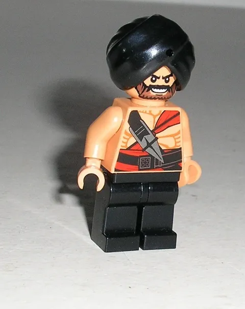 2009 LEGO Indiana Jones and the Temple of Doom TEMPLE GUARD 2 Minifigure 7199