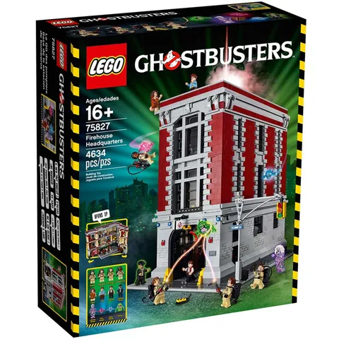 LEGO Ghostbusters 75827 Firehouse Headquarters Two-Story HQ Building Set